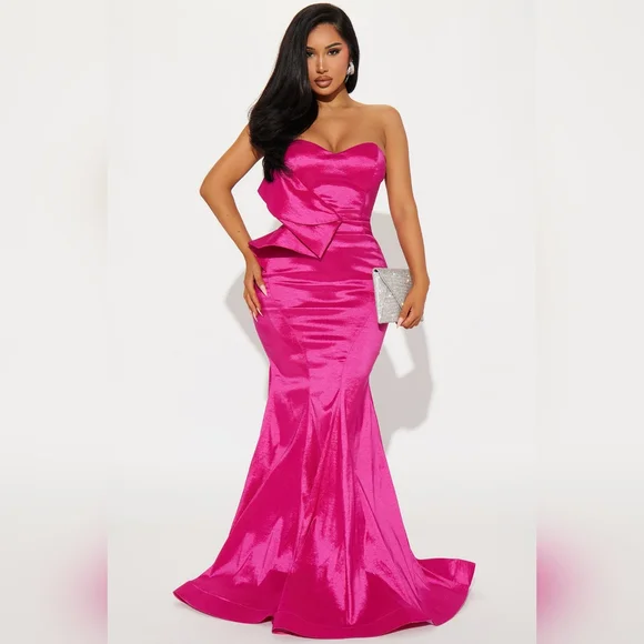 bridesmaid dress satin LaDivine 7493CL Prom Dress - Lavender main image 0